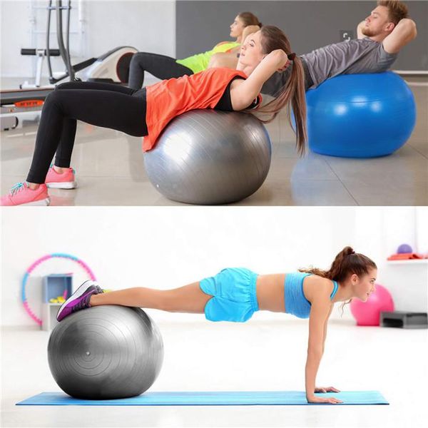 

25-55cm sports yoga balls pilates fitness ball gym balance fitball exercise pilates indoor training exercise ball with pump 2019 uvtyj