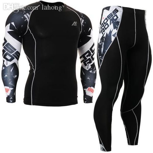 

wholesale-road new cycling jersey and cycling pant set leopard t-shirt mens clothing men track suit men tshirt long sleeve ropas online, Black;blue