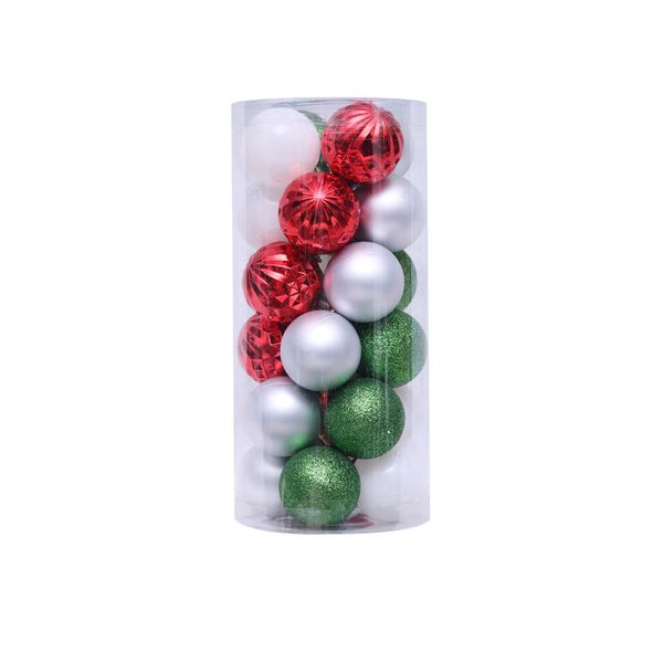 

24x christmas decorations ball shatterproof ornaments tree pendants hanging gift