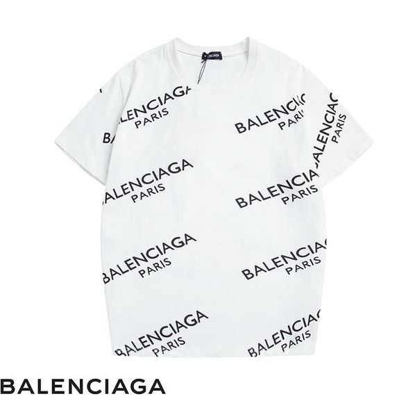 

T hirt letter printing t hirt mi placed box men women couple hort leeve men fa hion trend 13 balenciaga t hirt ummer ell tee, White;black