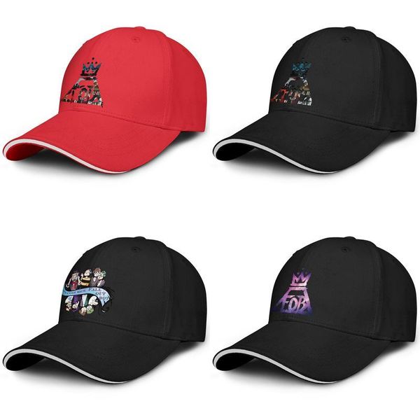 

fall-awesome-out-boy logo rock band art design fashion baseball sandwich hat retro classic truck driver cap fall out boy out, Blue;gray