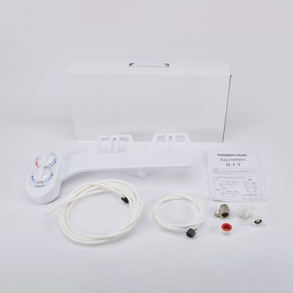 

modern simple style intelligent hole distance adjustable no needs charge easy installation dual nozzle toilet bidet