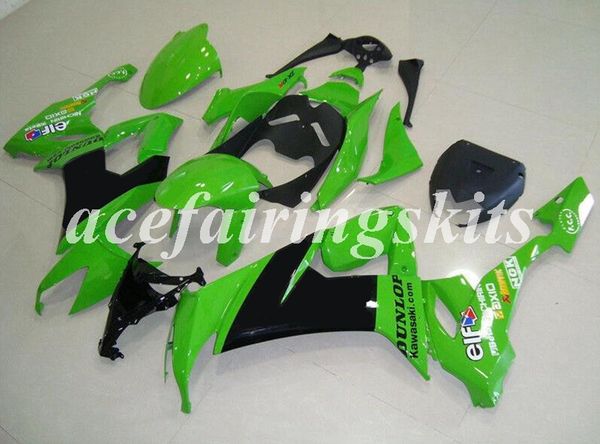 

4 бесплатные подарки новый мотоцикл abs полный обтекатели набор fit для kawasaki ninja zx10r zx10r 2009 2010 2008 08 09 10 10r green