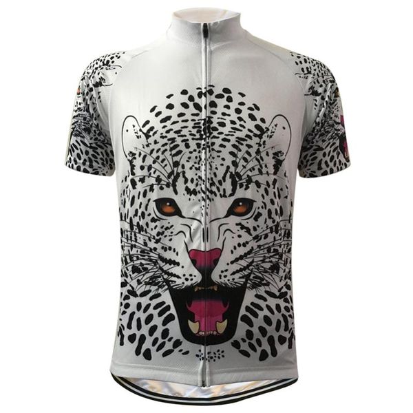 

hirbgod 2020 new funny tiger pattern cycling jersey men white black cycling clothing summer short sleeve dh bike shirt,hi126, Black;red