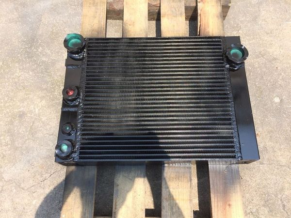 OEM 22176978 Black Aluminium Plate-Fin Air Oil Radiator Cooler-Oil/After Aircld