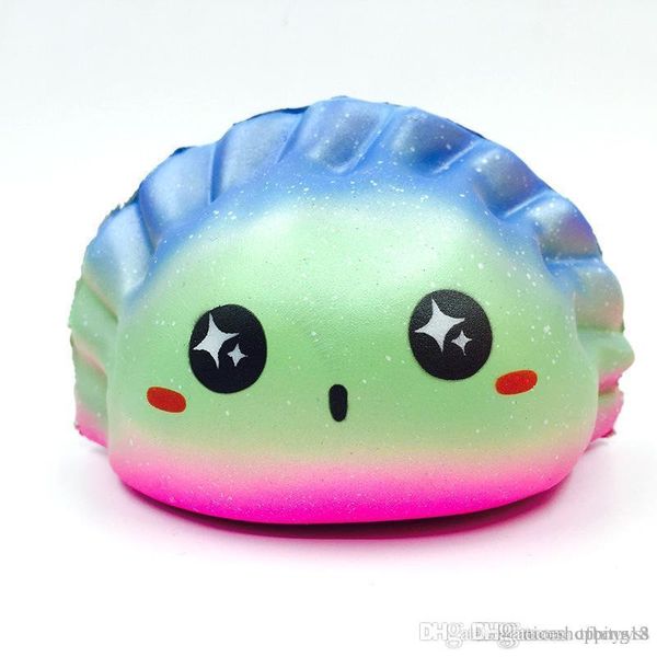 

good kawaii dumplings squishy toys emoji cartoon slow rising jumbo squeeze stress reliever phone charms kids toy gift t434