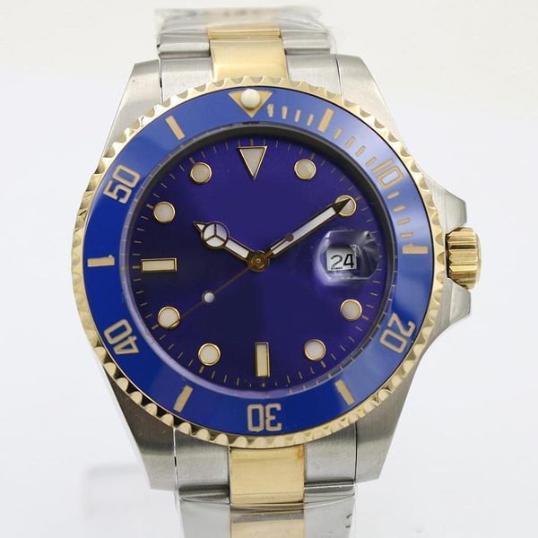 

2020 superocean heritage watches for mens titanium watches men mans mechinal watch 40mm size sapphire glass high quality, Slivery;brown