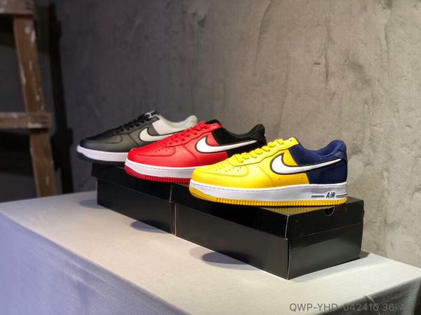 

С коробкой One 1 Dunk Кроссовки для мужчин, женщин Черные Красные Мужские Кроссовки Yel