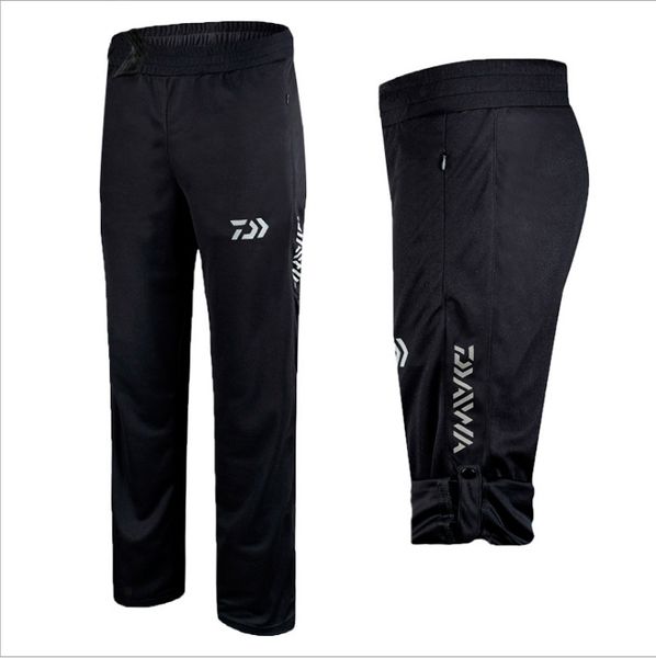 

2020 anti-uv quick-drying fishing pants fisherman outdoors black breathable pants plus size fishing clothing