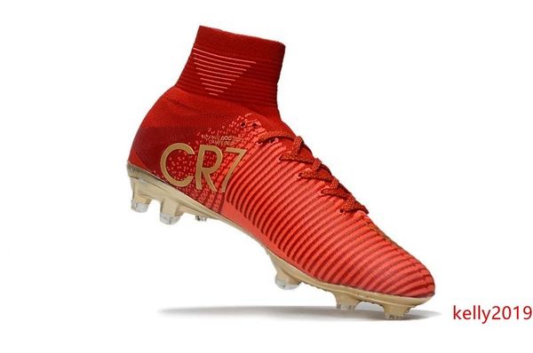 mercurial cr7 rojos