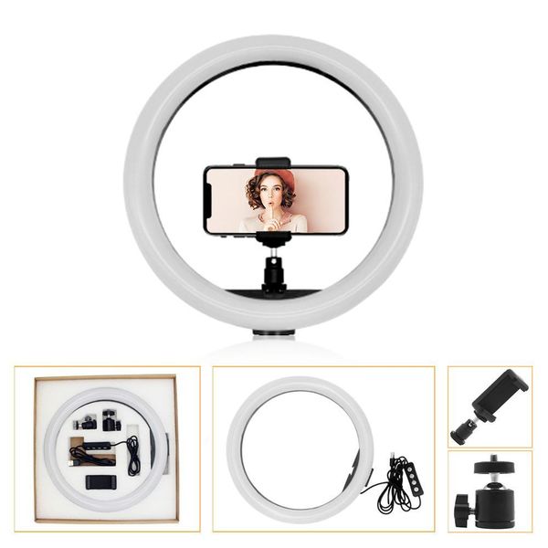 

30cm/12" 160pcs dimmable led ring light 12w 2700k-5500k cri90 pgraphy p studio lamp