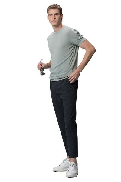 

lufian pants male trousers 111190028, Black