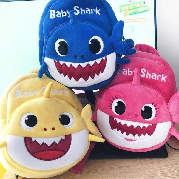 

New tyle baby hark kid backpack chool bag houlder back pack hark toddler plu h kindergarten plu h bookbag hark baby girl boy