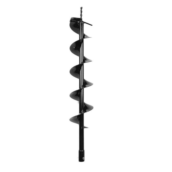 

gas hole auger post digger borer fence landscaping ground drill 3 bits 52cc