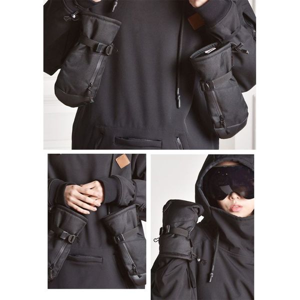 

winter snow ski gloves touchscreen waterproof camouflage thermal mittens