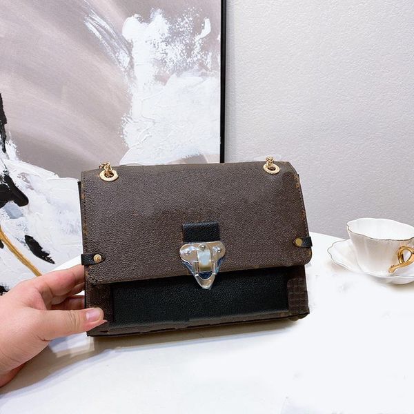 

designer luxury handbag purse l flower pattern women designer handbags fashion totes chain strap shoulder crossbody bag