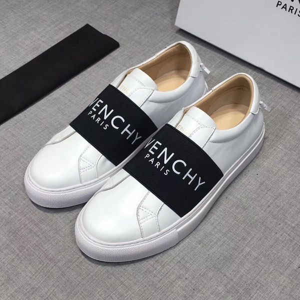 

2020 new brand givenchy men shoes men leather lace up platform sneakers white black casual leather shoes #1 02