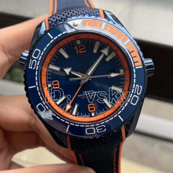 

Новый GMT керамический ободок Mens механически из нержавеющей стали автоподзаводом швейцарские часы 600M Конструктор Наручные часы