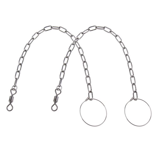 

2 pieces pet parrot birds foot anklet metal chain for lovebird cockatiel 15