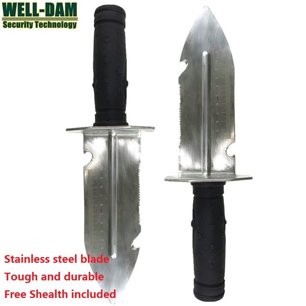 

Handheld metal detector portable underground gold metal detector tainle teel blade