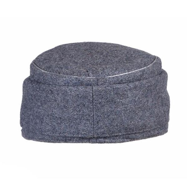 

wwii german wh em officer m43 panzer wool field cap grey in sizes, Blue;gray