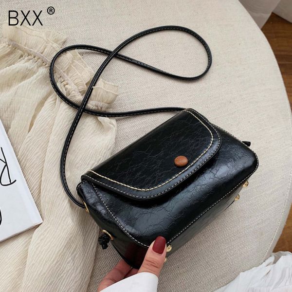 

bxx] small pu leather crossbody bags for women 2020 spring new all-match shoulder messenger bags female travel handbags hl389
