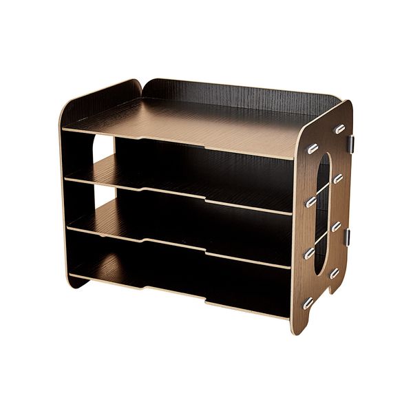 2019 Creative Desktop File Organizer Wood Document Holder Letter