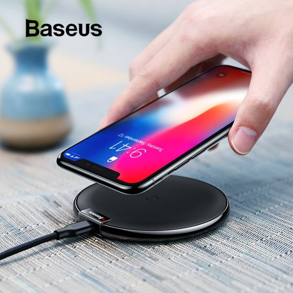 

baseus qi wireless charger for iphone x xs max xr 8 plus for samsung s9 s8 plus note 9 8 wireless charging usb phone charger pad