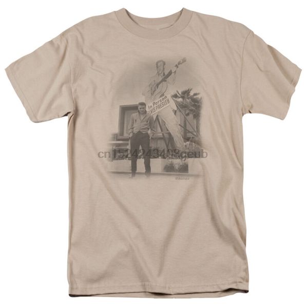 

elvis presley larger than life licensed t-shirt all sizes, White;black