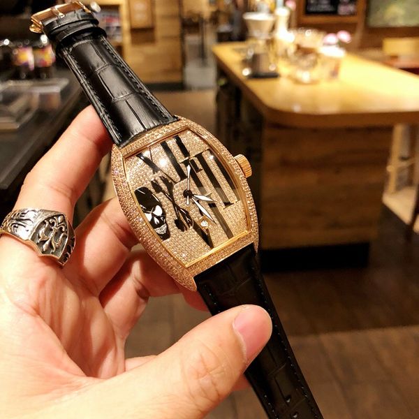 

2020 a new diver bezel president men watch wristwatches for men luxury watch rm035 band watches colt automatic watch mens male dress watches, Slivery;brown