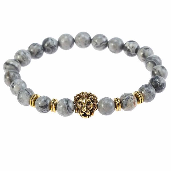 

classic beads black gray lava tiger eye stone beads bracelet for men jewelry natural stone yoga bracelet for women gifts