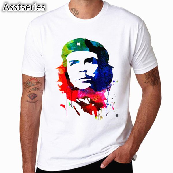 

cuba rip communist che guevara men's t-shirt fashion casual o-neck men t shirt summer cool short sleeve clothing, White;black