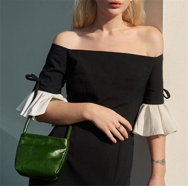 

designer versatile oil wax leather underarm bag women's retro one shoulder handbag multicolor 6 fashion item number ph-cfy2001061