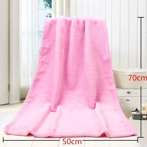 

50x70cm flannel blanket fashion solid soft throw kids warm coral solid blankets flannel wash blanket plaids super warm