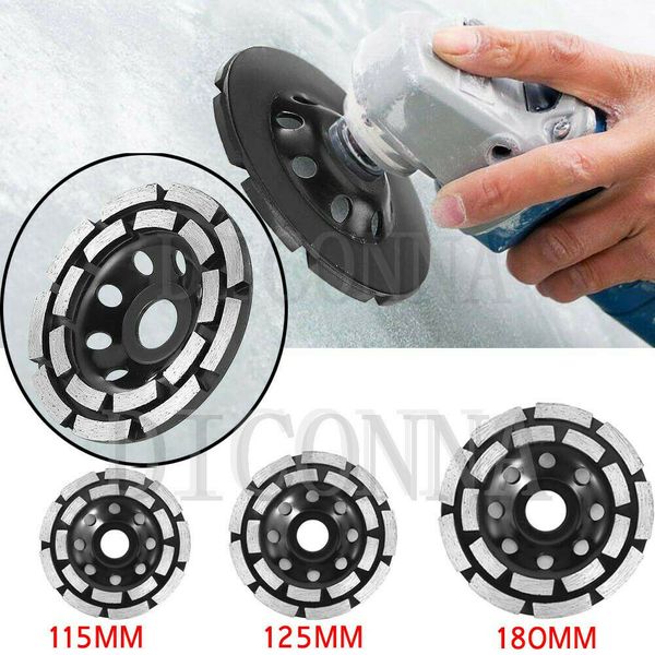 

115/125/180mm diamond grinding wheel disc bowl shape grinding cup concrete granite stone ceramics abrasives tools wheel