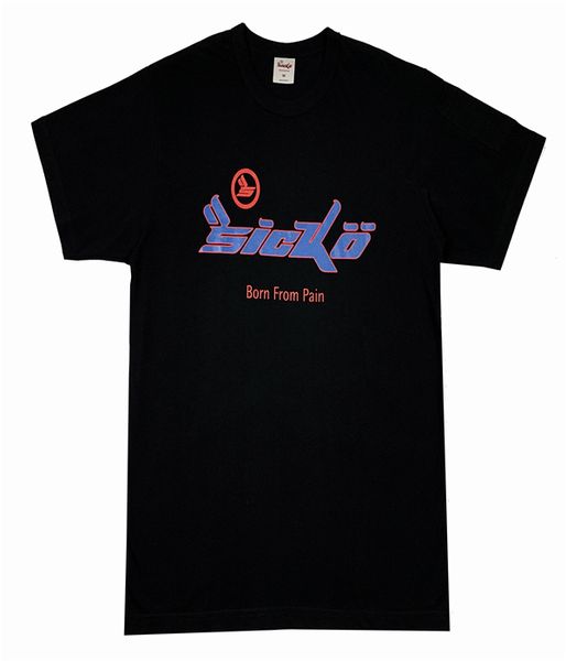 

мужские футболки high street sicko.1993 родился frompain мыть ретро с коротким рукавом свободные женщины повседневная одежда s-xlts01, White;black