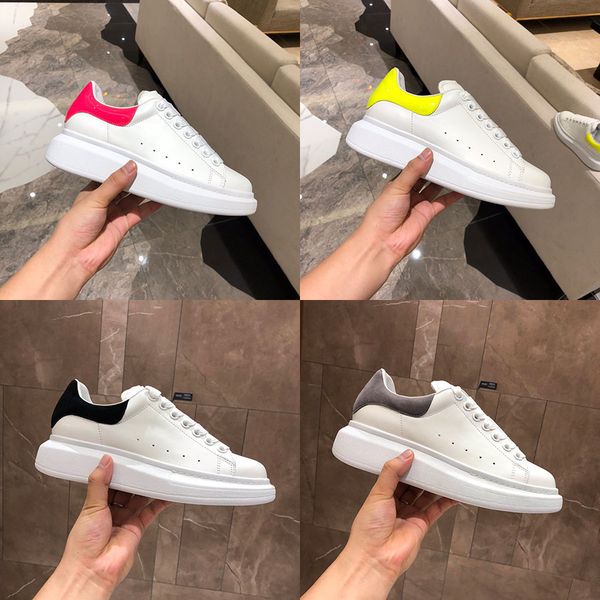 Beat Designer Shoes Trainers White Black Leather Platform Sneakers