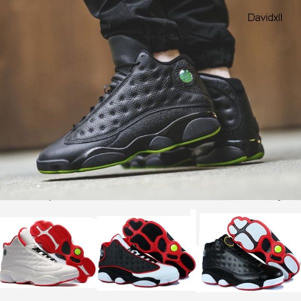 

горячие xiii 13 баскетбольная обувь j13 его игра 13s jumpman команда мужчины flint бароны чикаго dmp колпачок и платье ретро тренеров