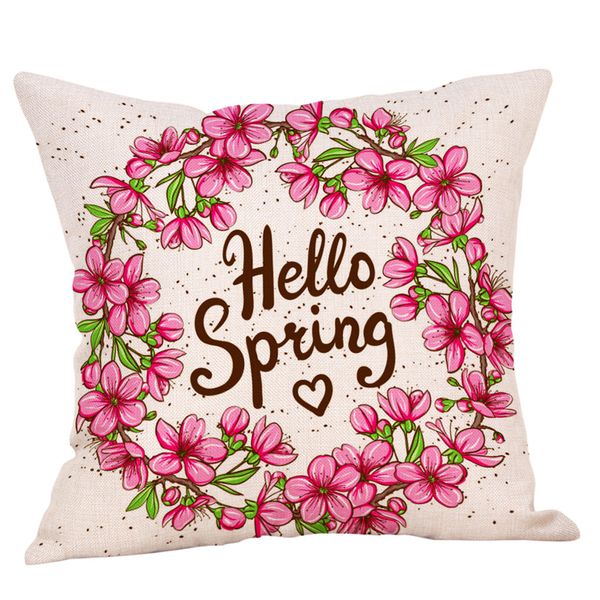 

cushion cover flower pillow case square sofa waist home decor cojines decorativos para sof decorative pillows coussin decoratif