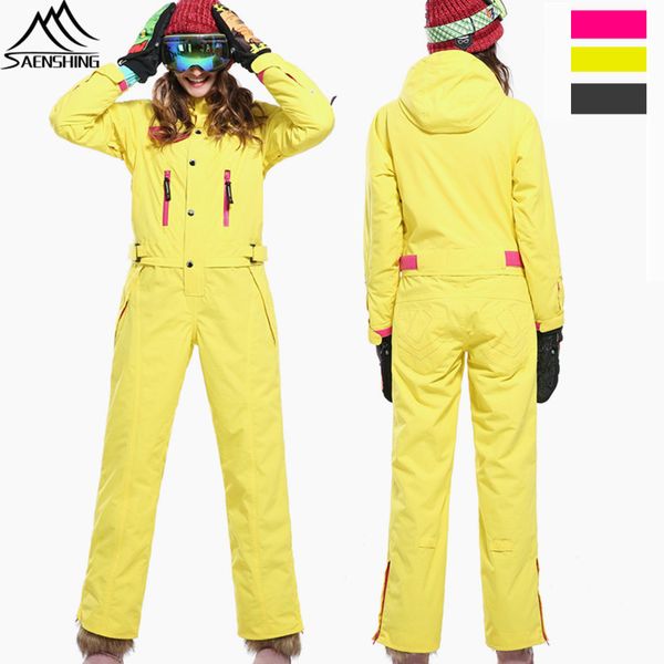 

saenshing waterproof ski suit women skiing jacket + snowboard pants outdoor female thicken super warm set winter snow jumpsuit