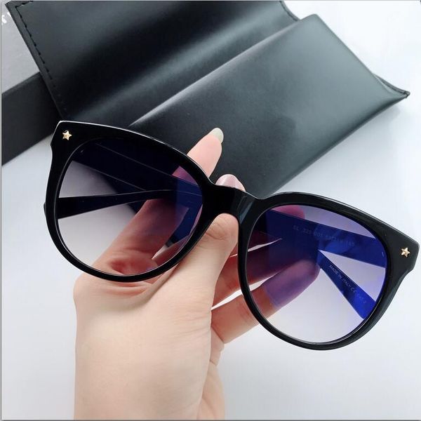 

new de0329 mens sunglasses men sun glasses women sunglasses fashion style protects eyes gafas de sol lunettes de soleil with box, White;black