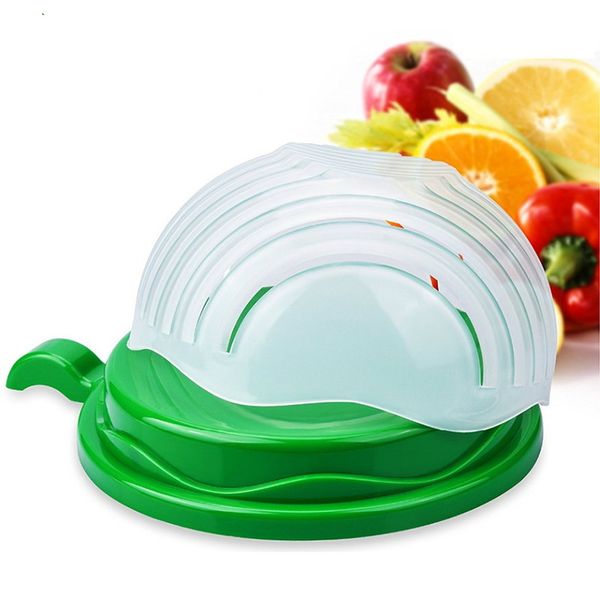 

60 seconds salad cutter bowl easy salad maker kitchen tools fruit vegetable fruits chopper cutter quick kitchen accessories