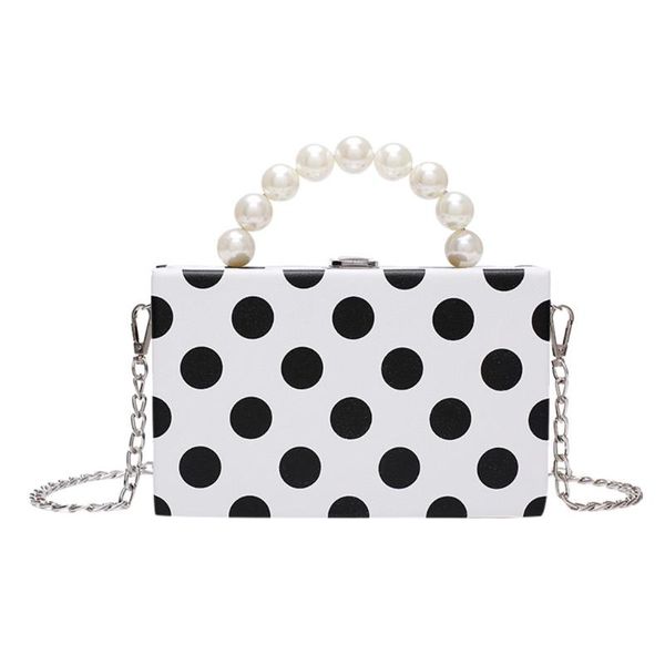 

женская сумка pearl волновой точка малого квадрат сумка цепь плечо crossbody кошелек плечо сумка dots женщины bolsas feminina @ 9