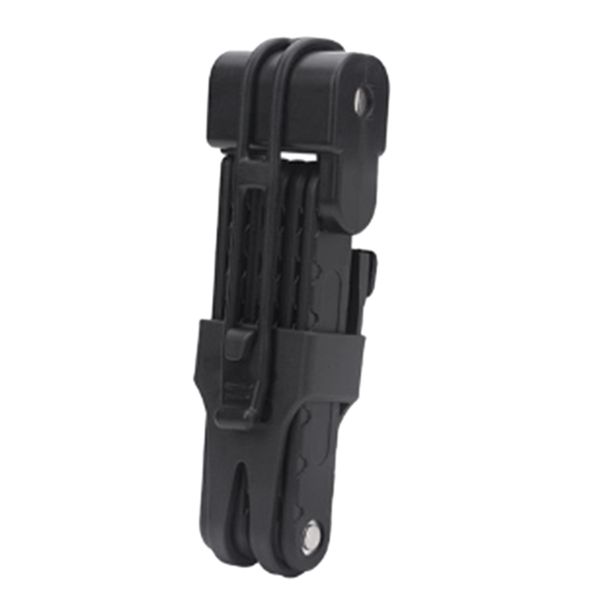 

folding bicycle lock steel portable bike lock security cable locks anti-theft combination mountain bike riding tools lock