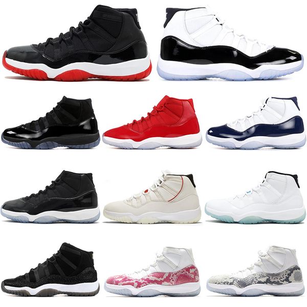 

2019 new air jordon retre 11 11s bred basketball shoes for men women concord cap and gown gamma blue mens trainers sneakers sports