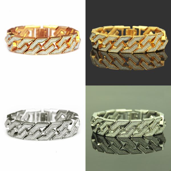 

man bracelet hip hop bracelet hiphop accessories hand decorate new fashion natural crystal popular prom cute jewelry bracelet men, Black