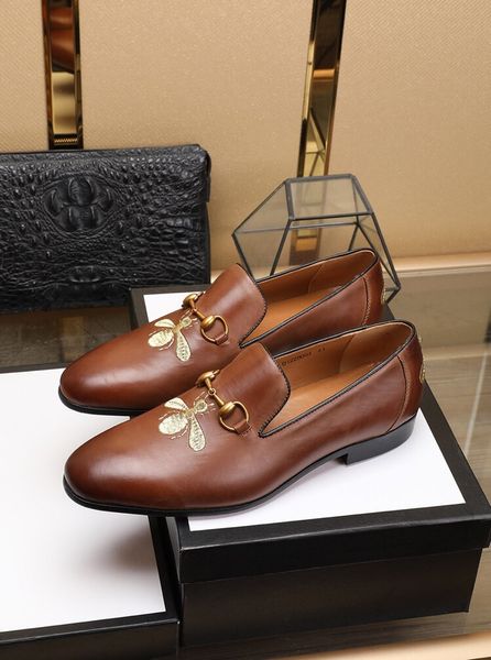 

2019ss men formal shoes leather business casual shoes men dress office luxury shoes male breathable oxfords, Black