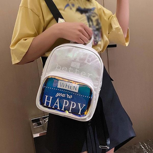

casual women's fashion color crossbody bag shoulder bag backpack student travel selling popular style