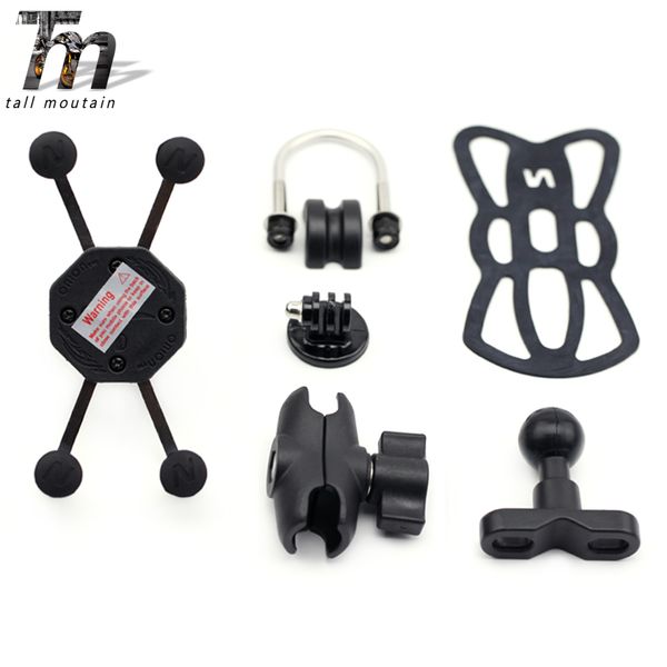 

x-grip phone holder usb charger for bajaj pulsar 200 ns 2012-2018/ dominar 400 2017-2018 motorcycle gps navigation mount bracket