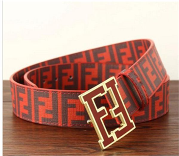 

2020luxury 20 models designer fashion buckle f belt mens womens belt ceinture with box as gift 8779, Black;brown